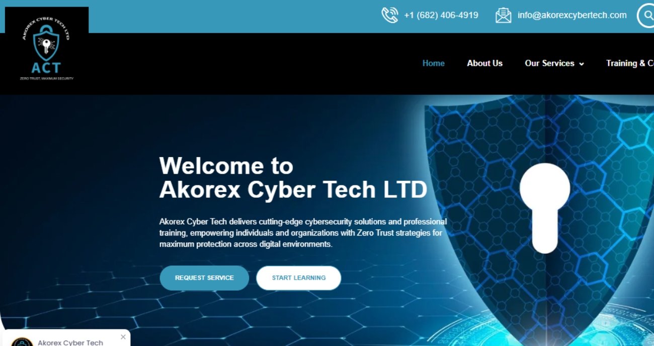 Website Design and Development - Oneder Technologies - Akorex Cyber Tech LTD