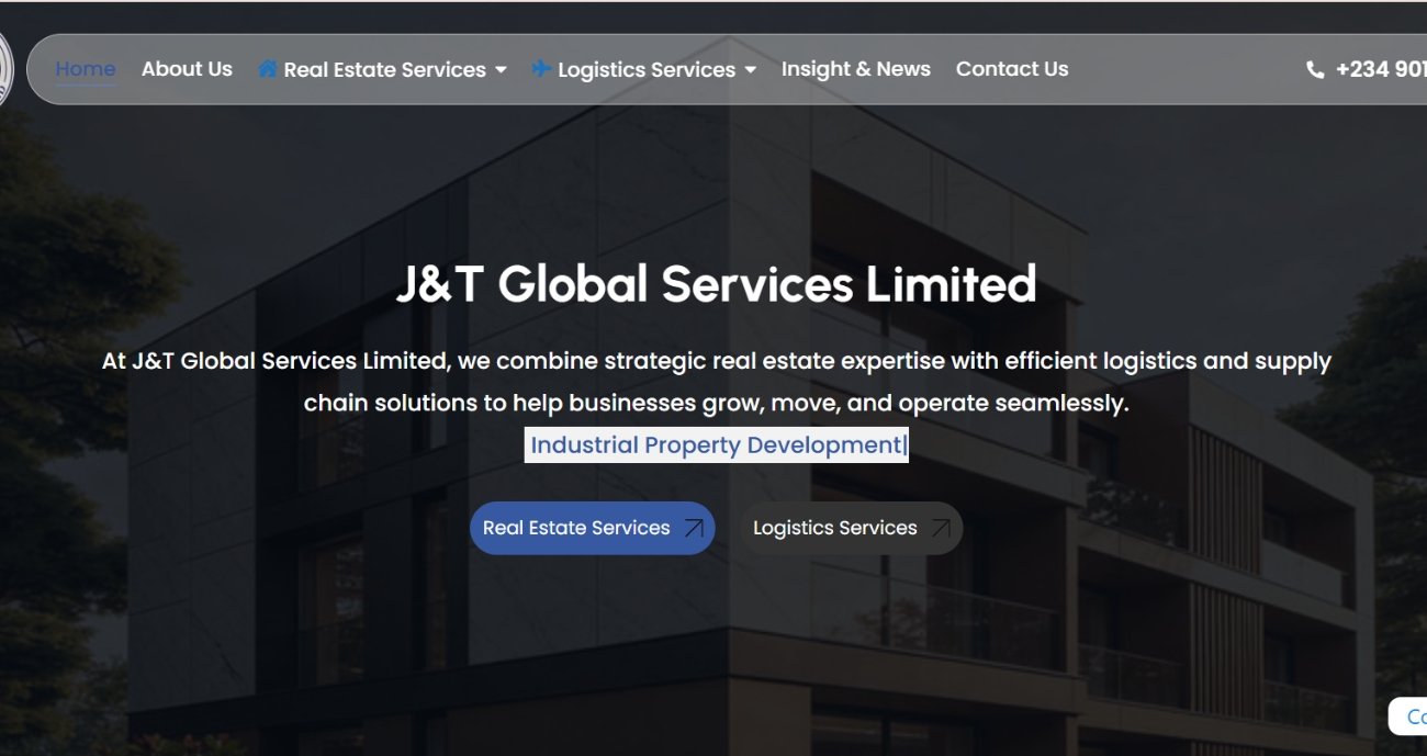 Website Design and Development - Oneder Technologies - J&T Global Services Limited